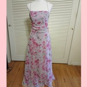 Mori Lee Formal Floral Evening Gown Size 13-14